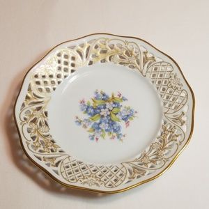 Schumann Arzberg W. Germany Vintage Laced Plate